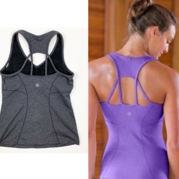 Athleta Tops - 2/$35 Athleta Equator Tank Gray Size Medium